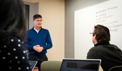 Goal-setting for a business.