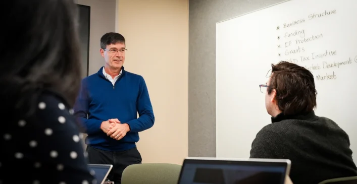 Goal-setting for a business.