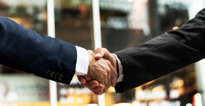 business handshake